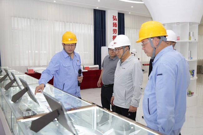新安縣縣委常委、副縣長吳良到萬基控股集團調(diào)研